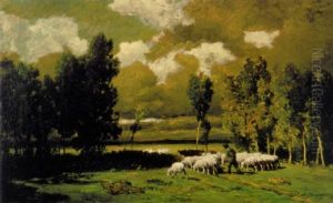Approaching The Storm by Charles Emile Jacque