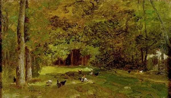Sous-bois Avec Volailles - view 1