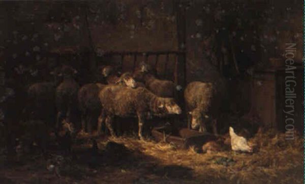 Sheep In An Interior - view 1