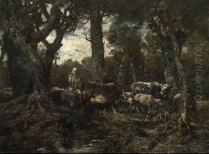 Dans La Clairiere, Foret De Fontainebleau thumbnail
