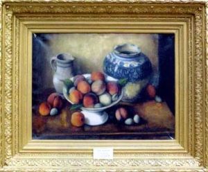 Nature Morte Aux Fruits Et Au Compotier