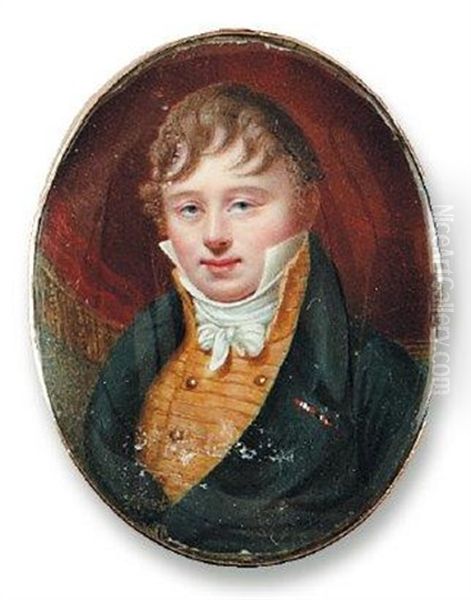 Portrait D'homme A La Redingote Bleue - view 1