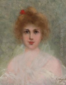 Girl With Red Flower