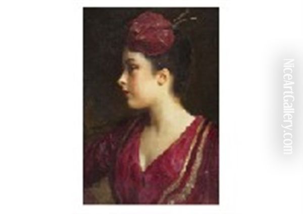 Profil De Jeune Femme - view 1