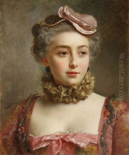 Portrait De Jeune Femme - view 1