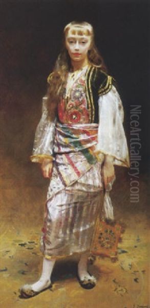 Portrait De Jeune Orientale - view 1