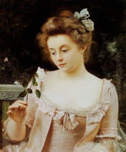 Le Printemps by Jacquet Gustave