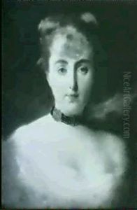 Madame Valtesse De La Bigne by Jacquet Gustave