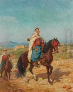 Cavalier Arabe by Henry Jacquier