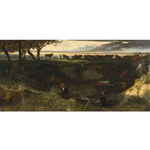 Plaine De Montfort-l'amaury by Louis-Godefroy Jadin