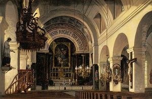 Interieur Einer Kirche In Virton Interieur Einer Kirche In Virton