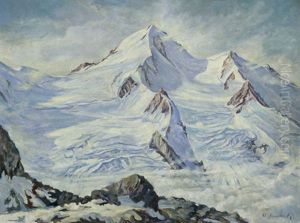 Winterliche Gebirgslandschaft Winterliche Gebirgslandschaft