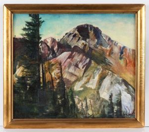 Expressive Berglandschaft Expressive Berglandschaft