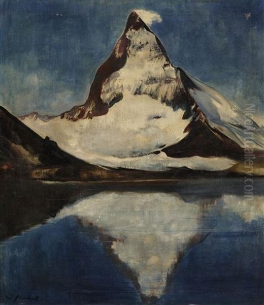 Matterhorn Am Riffelsee - view 1