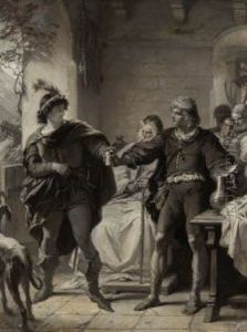 Der Verschmahte Willkommenstrunk by Carl Jaeger