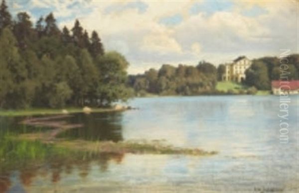 Bjarka Saby Slott, Ostergotland - Insjolandskap - view 1