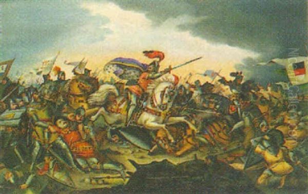 Schlacht Und Sieg Eberhardts Ii Von Wurttemberg 1388 Bei Doffinger Uber Den Schwabischen Stadtebund - view 1