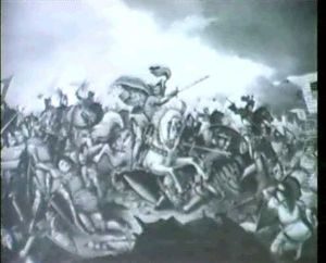 Schlacht Bei Doffingen, Bei Boblingen by Ludwig (Louis) Jagel