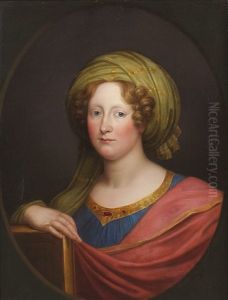 Bildnis Karoline Jagermann by Ferdinand Jagemann