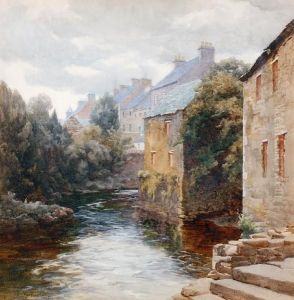 A River View, Glenties, Co. Donegal by Mary Georgina Barton