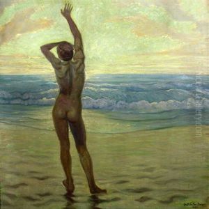 Sonnenanbeter Am Meer