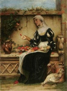A Moment's Rest by Friedrich Jaeger