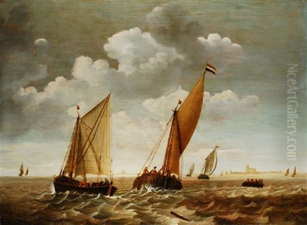 Schiffe Vor Dordrecht - view 1