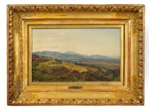 Blick Aufs Volskergebirge by Gustav Jaeger