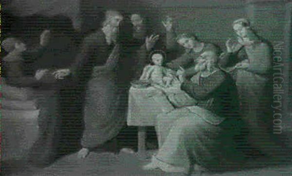 Die Beschneidung Des Johannesknaben In Der Wochnerinnenstube - view 1
