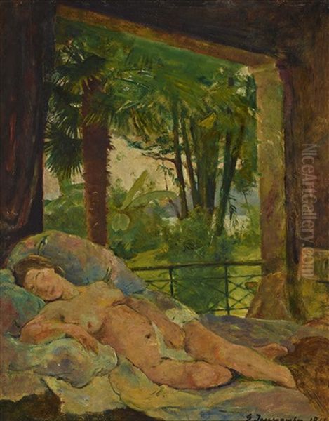 Schlafendes Madchen - view 1