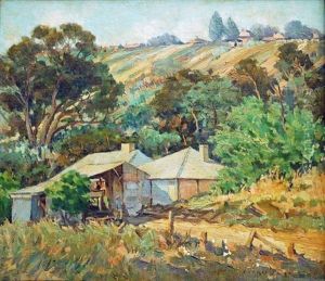 Cottage Scene, Western Australia by Lionel Jago