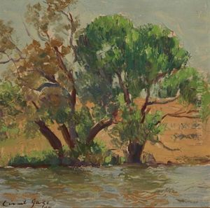 River Gums At Ravenswood by Lionel Jago