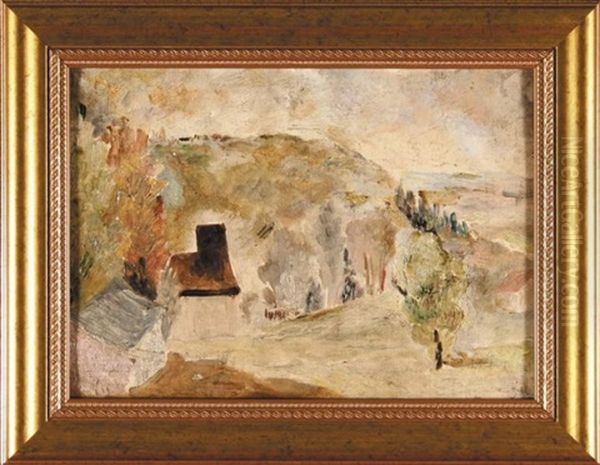 Pejzaz Gorski Z Domkiem - view 1