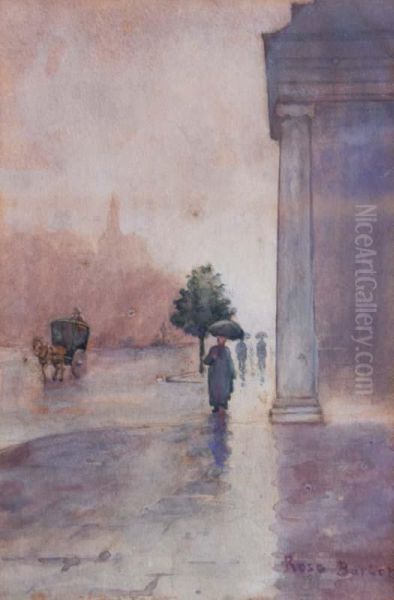 London Winter Street Scene - view 1
