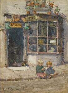 Cobbler's Shop In Lancelot Place, Knightsbridge Cobbler's Shop In Lancelot Place, Knightsbridge