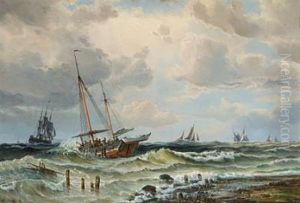 Ved Kysten by Hans Emil Jahn