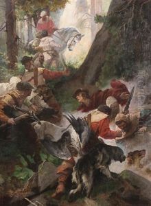 Discovery Of Mountain Springs By Charles Iv by Alexander Jakesch