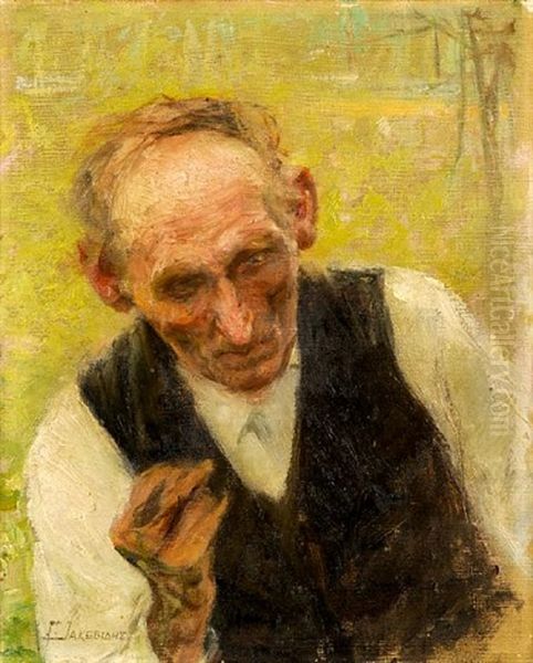 Man In The Field - view 1