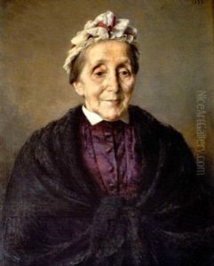 Portrait Of Mrs. Scaramanga by Georgios Jakobides