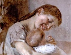 Mother's Affection by Georgios Jakobides