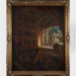 Opera At The Tyl Theatre, Prague by Frantisek Jakub