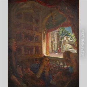 Opera At The Tyl Theatre, Prague by Frantisek Jakub