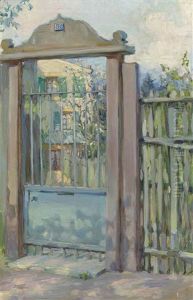 A Gate In Meudon by Maria Vasilevna Jakunchikova