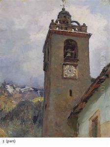 Le Clocher De L'eglise De Champery (illustrated) (+ Meudon; 2 Works) Le Clocher De L'eglise De Champery (illustrated) (+ Meudon; 2 Works)