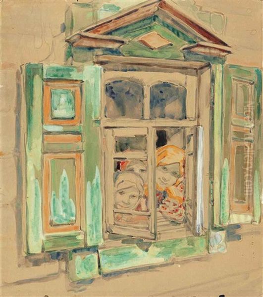 Girls At The Window - view 1