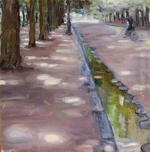 Avenue In The Bois De Boulogne by Maria Vasilevna Jakunchikova