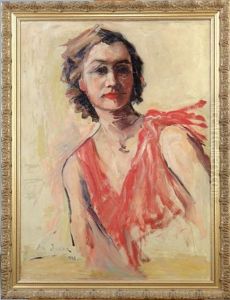 Jeune Femme by Armand Gustave Gerard Jamar