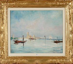 La Lagune Venise by Armand Gustave Gerard Jamar