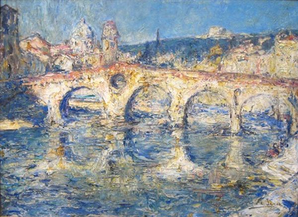 Ponte Della Pietra, Verone - view 1