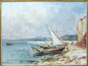 Les Martigues by Armand Gustave Gerard Jamar